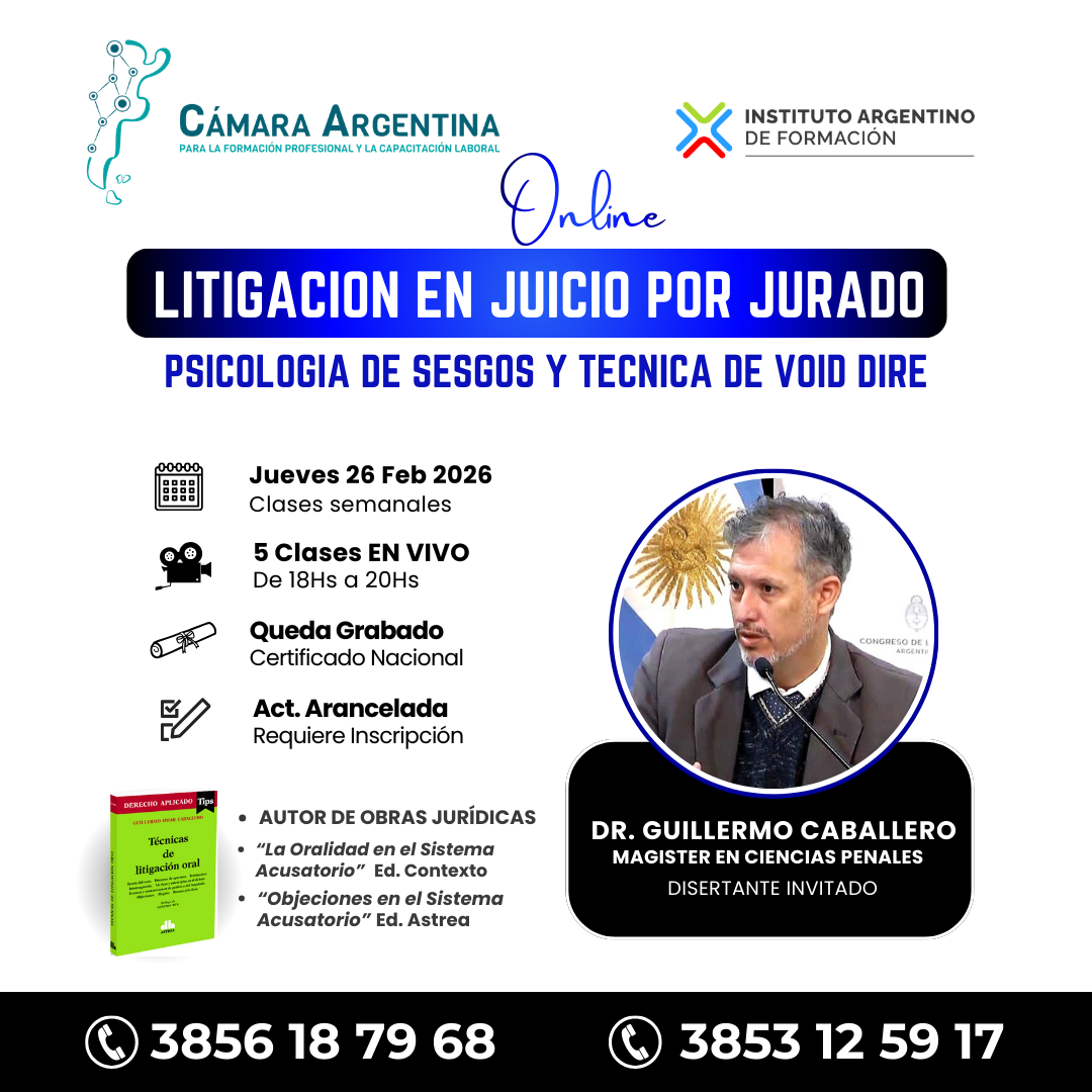 LITIGACIÓN EN JUICIO POR JURADO - PSICOLOGÍA DE SESGOS Y VOIR DIRE